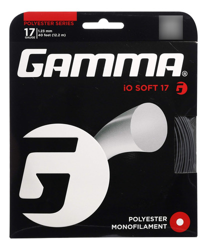Gamma Deporte Io Suave 17 G  Cuerda Para Raqueta Tenis Set