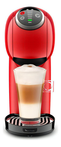 Cafetera Nescafé Dolce Gusto Moulinex Genio S Plus automática roja para cápsulas monodosis 220V
