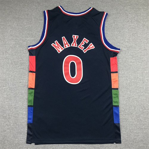 Jersey No.0 Tyrese Maxey Jersey