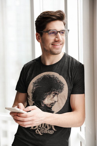 Camiseta Rock Clasico Bob Dylan Banda 