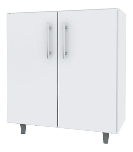Imagen 2 de 10 de Mueble Módulo Doble 2 Puertas Melamina Centro Estant Cocina