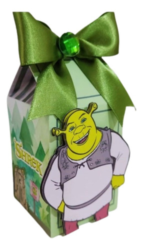 10 Cajitas Milk De Shrek 