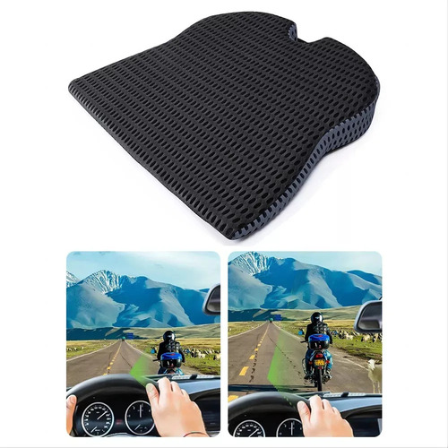 Cojín Elevador De Espuma Viscoelástica Para Asiento De Auto
