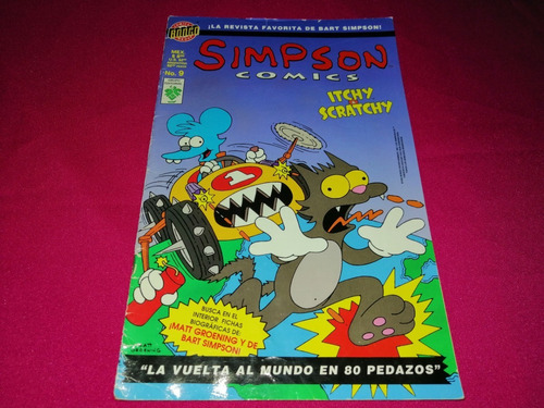 Comic Los Simpson #9 Editorial Vid En Español 