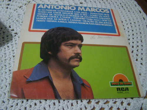 Lp Antonio Marcos , Disco De Ouro