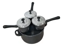 Comprar Cuscuzeiro Drone Nordestina 3 Porções Alumínio Resistente Cor Preto