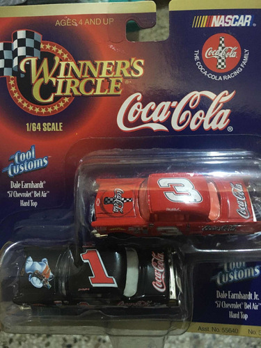 Carro A Escala 1/64 Nascar Coca- Cola 2 Unidades Racing 57