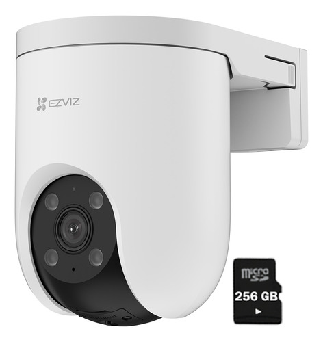 Cámara Seguridad Wifi Ezviz H8c Pro 5mp 360 Smart + Sd 256gb