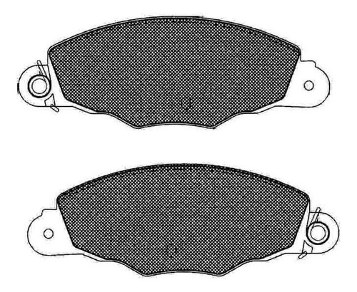 Pastilla De Freno Peugeot 406 3.0 V6 98/ Delantera