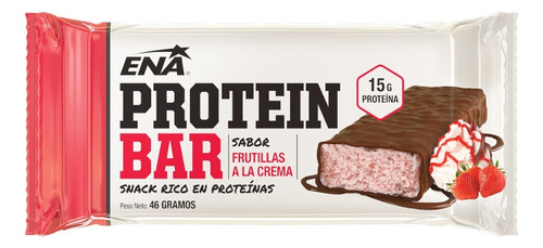 Protein Bar  Suplemento En Barra Proteica  Sabor Frutilla