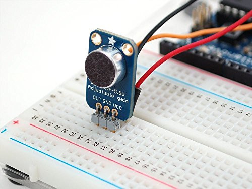 Amplificador De Micrófono Adafruit Electret  Max4466  Con Aj