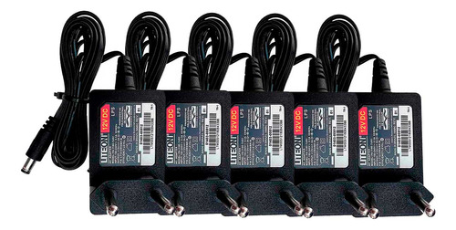 Kit Com 5 Fontes Bivolt Automático 100 A 240v 1.5a Saída 12v