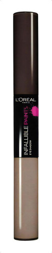 Sombra Ojos Dual Infallible Paints  L'oreal (ver Tonos) Color De La Sombra 320 Brown Sugar