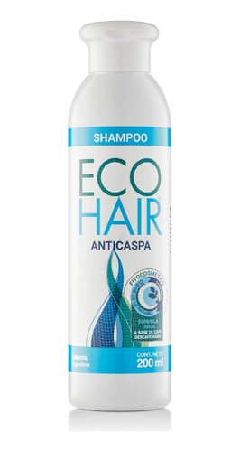 Ecohair Shampoo Anticaspa Hipoalergénico En Botella X200 Ml