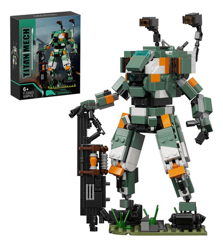 Bt-7274 Kit De Construcción De Robot Titan Mecha, Figura De