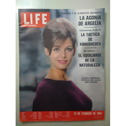 Life Claudia Cardinale Cine Grandes Directores Italianos '62