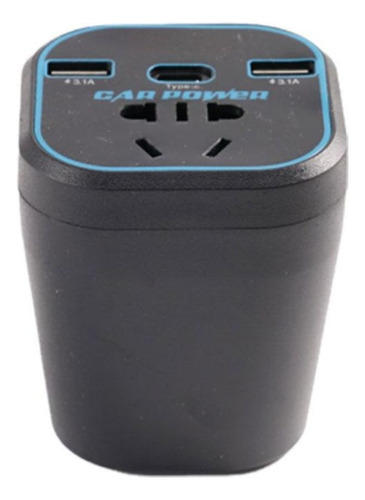 Inversor Carro 12v P/ Tomada 110/220v Conversor Usb O Melhor