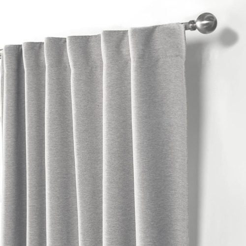 Cortinas Ravenna Larga Gris Glaciar Vianney