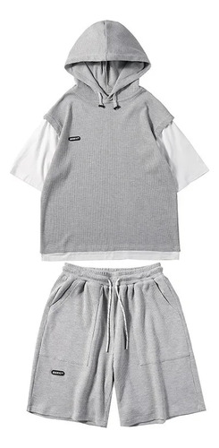 Traje Casual De Verano De Dos Piezas De Estilo Coreano Para