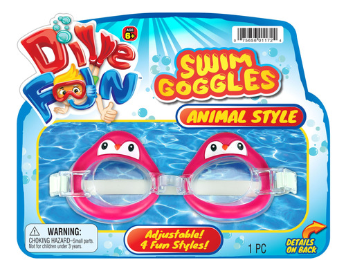 Lentes Natacion Animales Piscina Infantil Ja Ru Calidad Trex