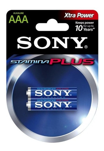 Pilas Sony Alcalina Aa Y Aaa Baterias 2pack Blister Ref 2v