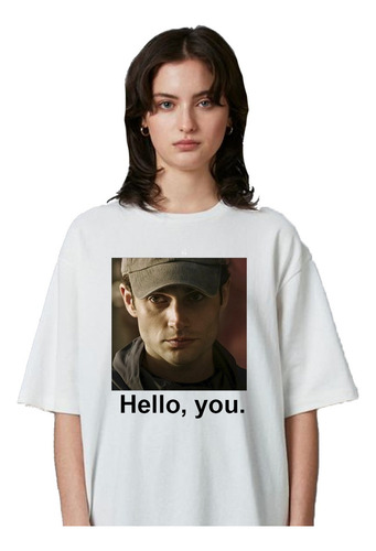 Remera Unisex Hello You Joe Goldberg Will Penn Badgley