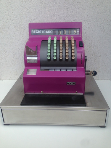Máquina Registradora Nacional   -   Decoração Vintage