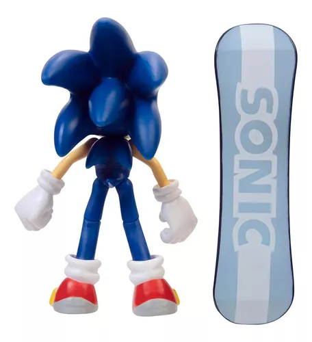 Boneco Sonic Classic Original Importado Articulado 11 Cm