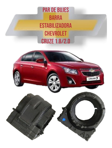 Par Bujes Barra Estabilizadora Chevrolet Cruze 1.8/2.0