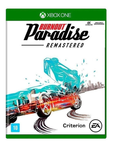 Burnout Paradise Remastered Xbox One Lacrado Mídia Física