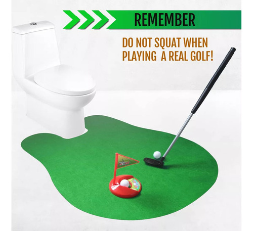 Q Kit Juego Minigolf For Baño -