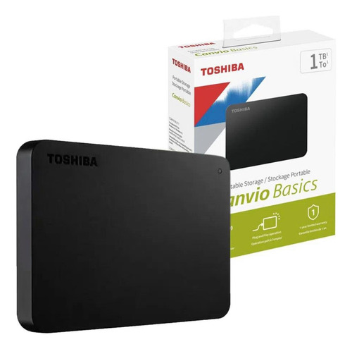 Disco Duro Externo 1tb Toshiba Canvio Basic