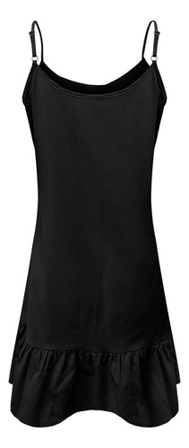 Mujer Casual, Verano, Color Sólido, Cuello En V, Volantes,