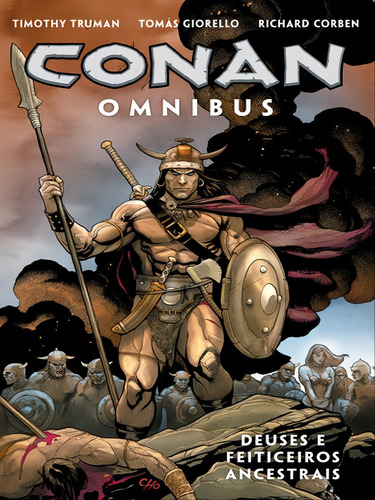 Conan Omnibus Vol. 3: Deuses E Feiticeiros Ancestrais, De Truman, Timothy. Editora Mythos, Capa Mole Em Português