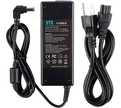 90w 19 5v 4 7a Para Sony Adaptador De Ca Tamaño Portá...