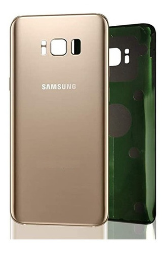 Tampa Traseira Galaxy Para S8 G950 G950f Gold Dourada