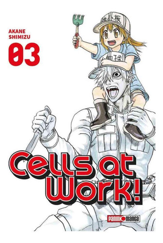 Cells At Work N.3 Manga Panini Premuim