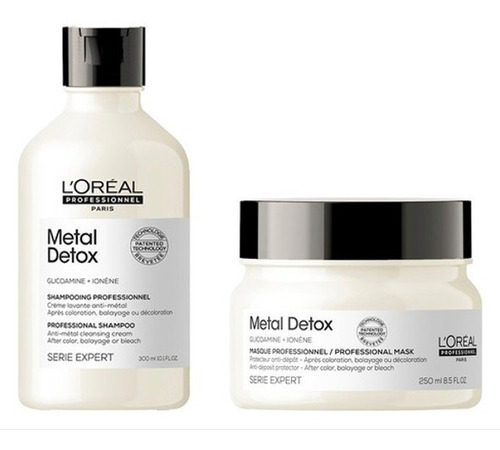 Pack Shampoo  Y Mascara Metal Detox  De Loreal 