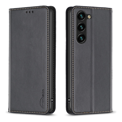 S Funda Magnética De Piel Tipo Cartera Para Samsung Galaxy