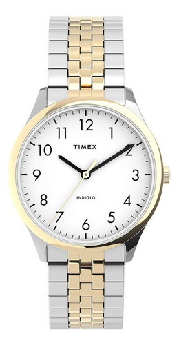 Relógio Timex Feminio Analógico Bicolor Tw2u40400