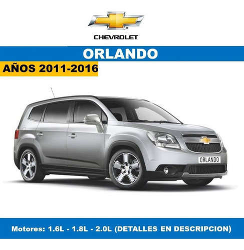 Manual Taller Chevrolet Orlando 2011-2015