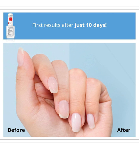 Base Endurecedor Unhas Eveline 8in1 Sem Formol