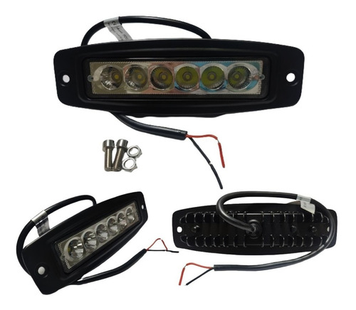 Barra 6 Led Para Empotrar 7.6 