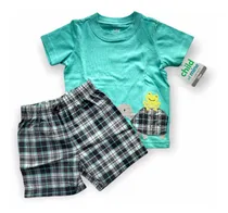 Comprar Conjunto Carters De Shorts Y Remera Varón