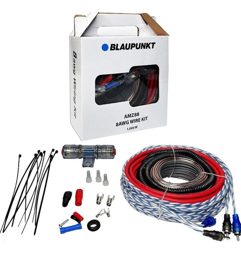 Kit De Instalacion Amplificador Cal 8 Blaupunkt Amz88 1000w