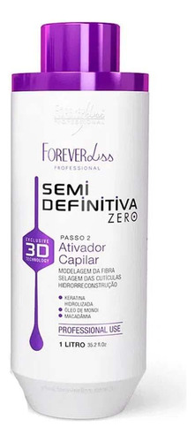 Escova Progressiva 3d Zero 1litro Forever Liss