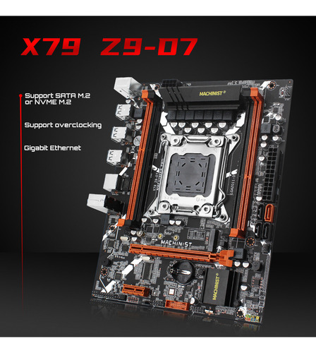 Placa Mãe X79 Socket Lga 2011 Ddr3
