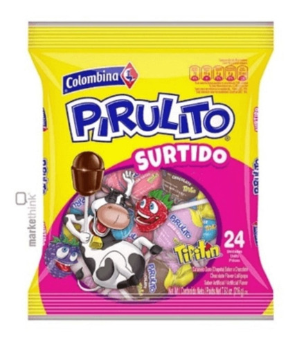 Chupete Pirulito X 24 Und - G A $20 - g a $27