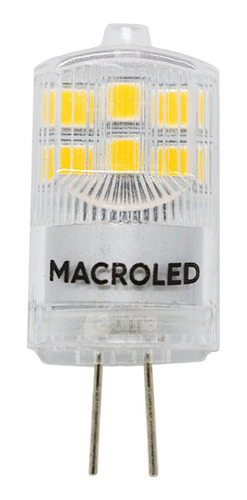 Lampara Led Bipin G4 12v 2w=20w Macroled Fría/cálida Cuotas
