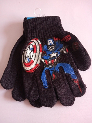 Guantes Niños Invierno (avenger /hulk /capitan America, Toy)